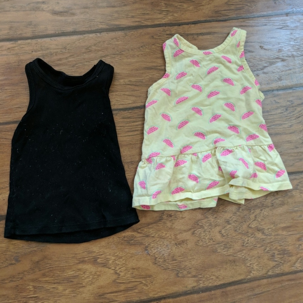 18 month girl tanks